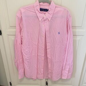 Ralph Lauren Pink mini checkered Men's Shirt